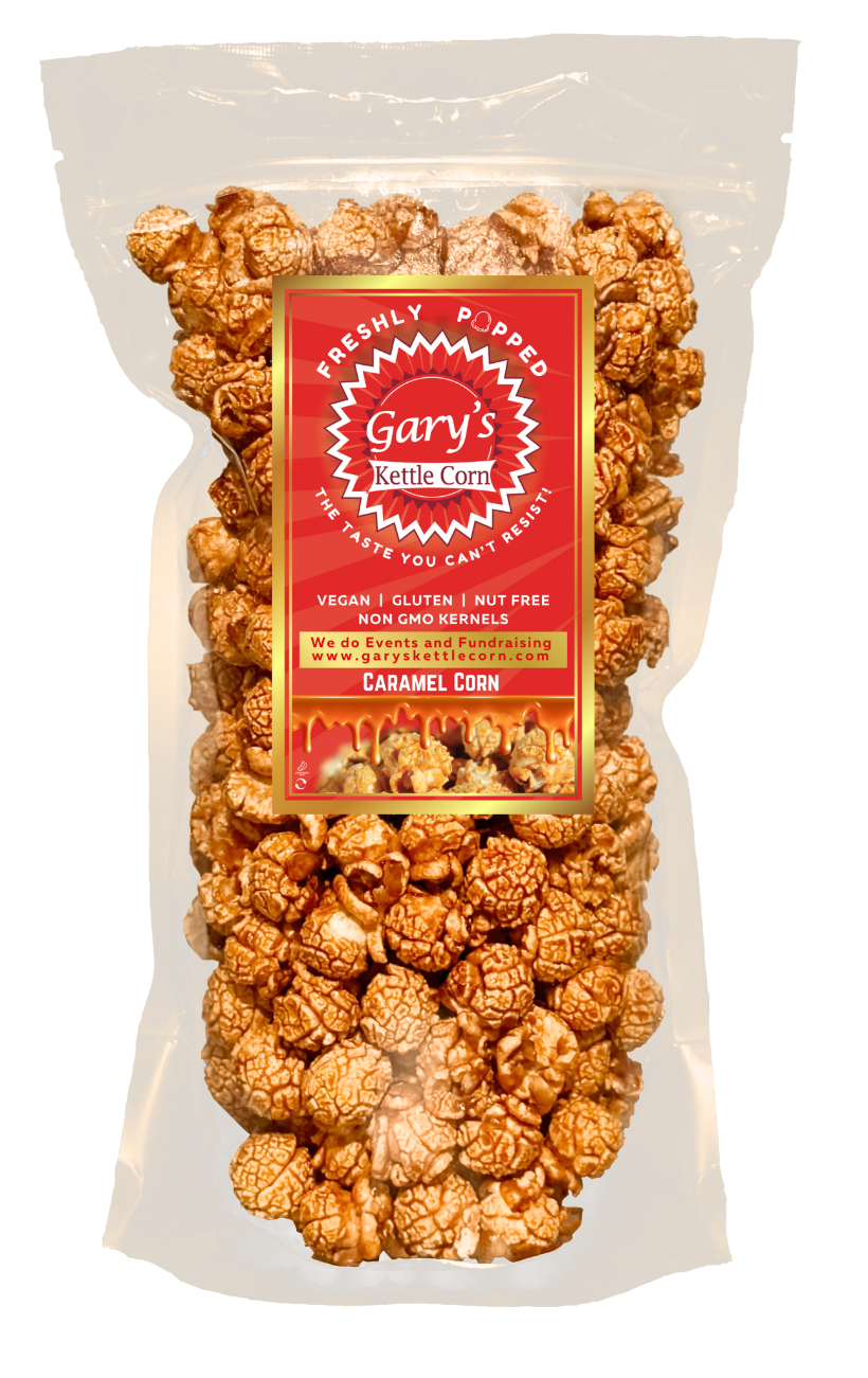 Gary's Caramel Corn bag